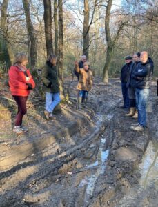 Off road damage to byways group visit