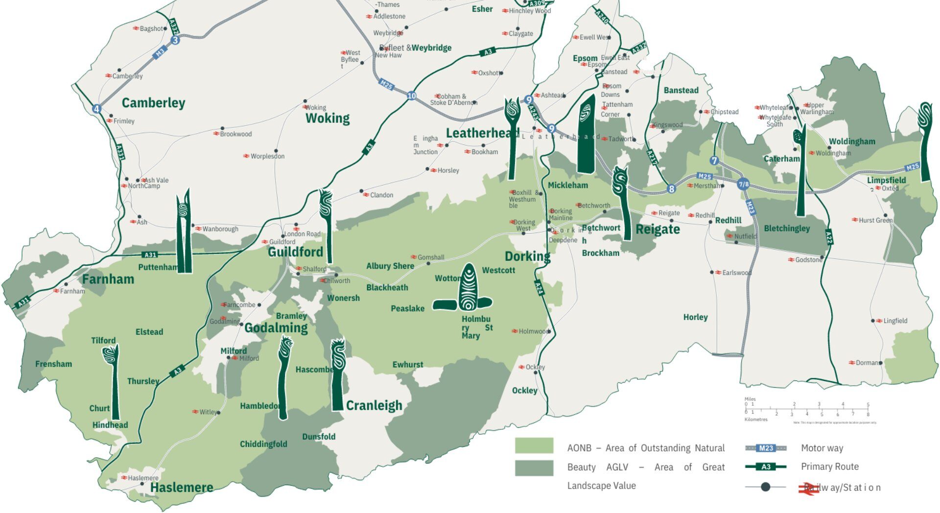 Surrey Hills National Landscape