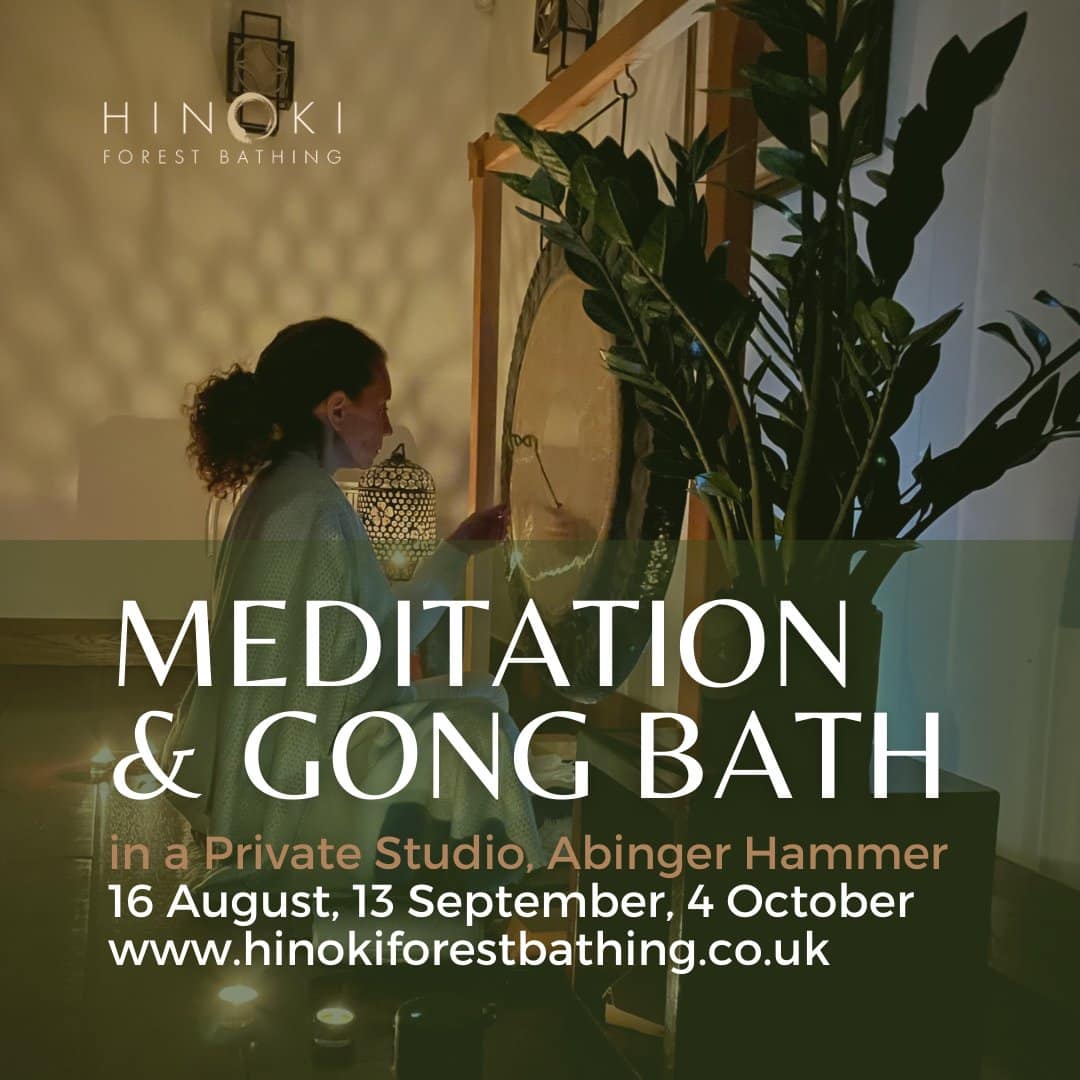 Meditation and Gong Bath Surrey Hills National Landscape
