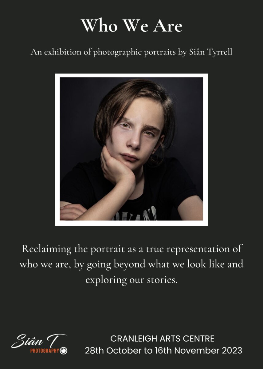 An exhibition of photographic portraits by Siân Tyrrell