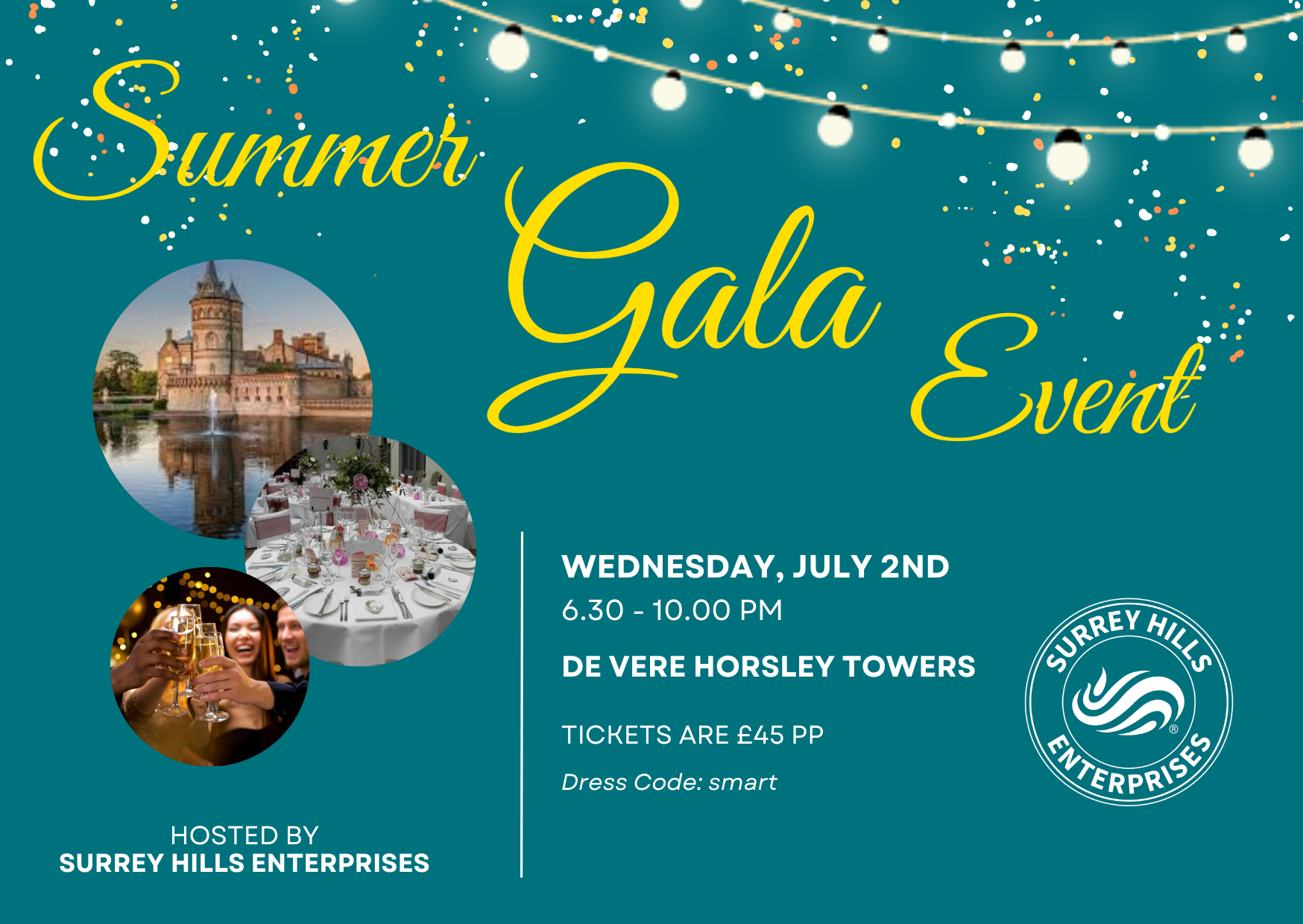 Members Summer Celebration and Gala Dinner