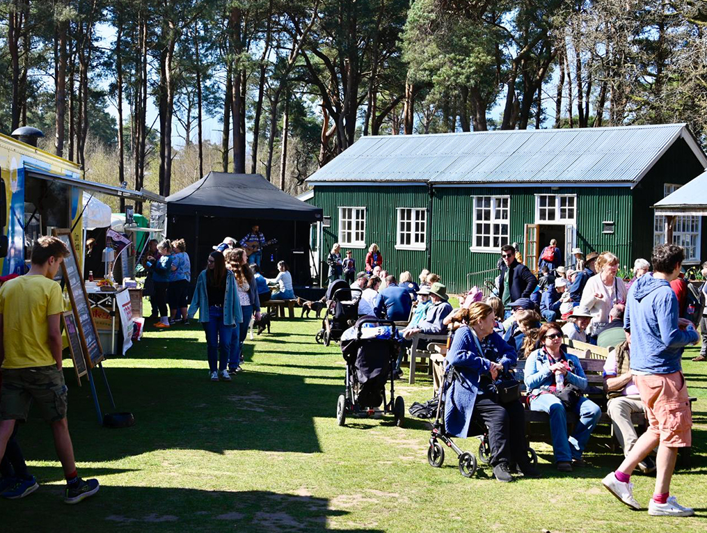 Village green at the Spring Fair