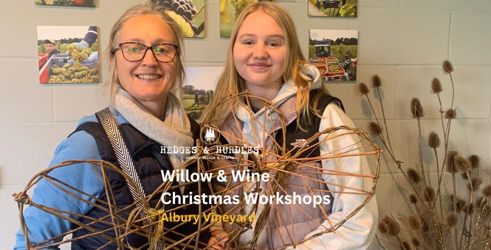Christmas Willow & Wine Workshops