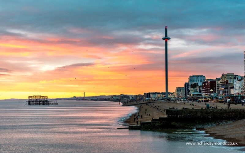 Brighton and Starlings murmurations photography walk