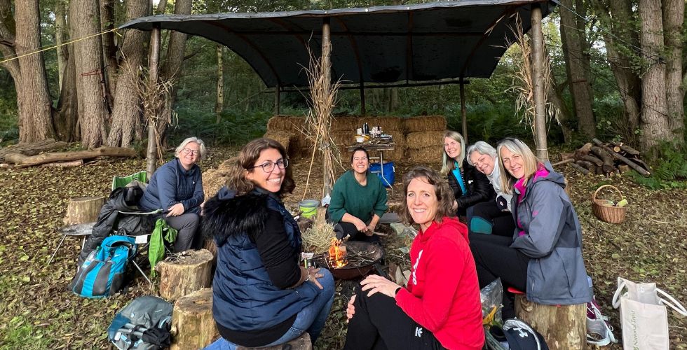 Wild Women in the Woods (Bramley, nr Guildford) - nature connection & bushcraft experience for women