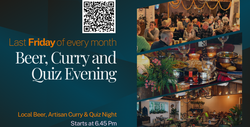 Beer, Curry and Quiz Evening