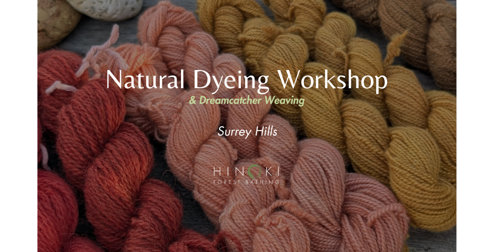 Natural Dye Workshop & Dreamcatcher Weaving