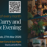 Beer, Curry and Quiz Evening
