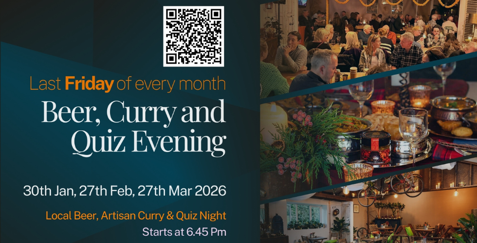 Beer, Curry and Quiz Evening