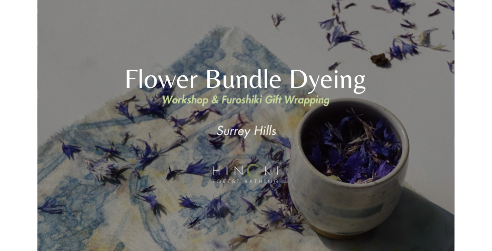 Flower Bundle Dyeing and Furoshiki Workshop