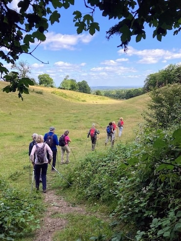 Mindful Nordic Walking course