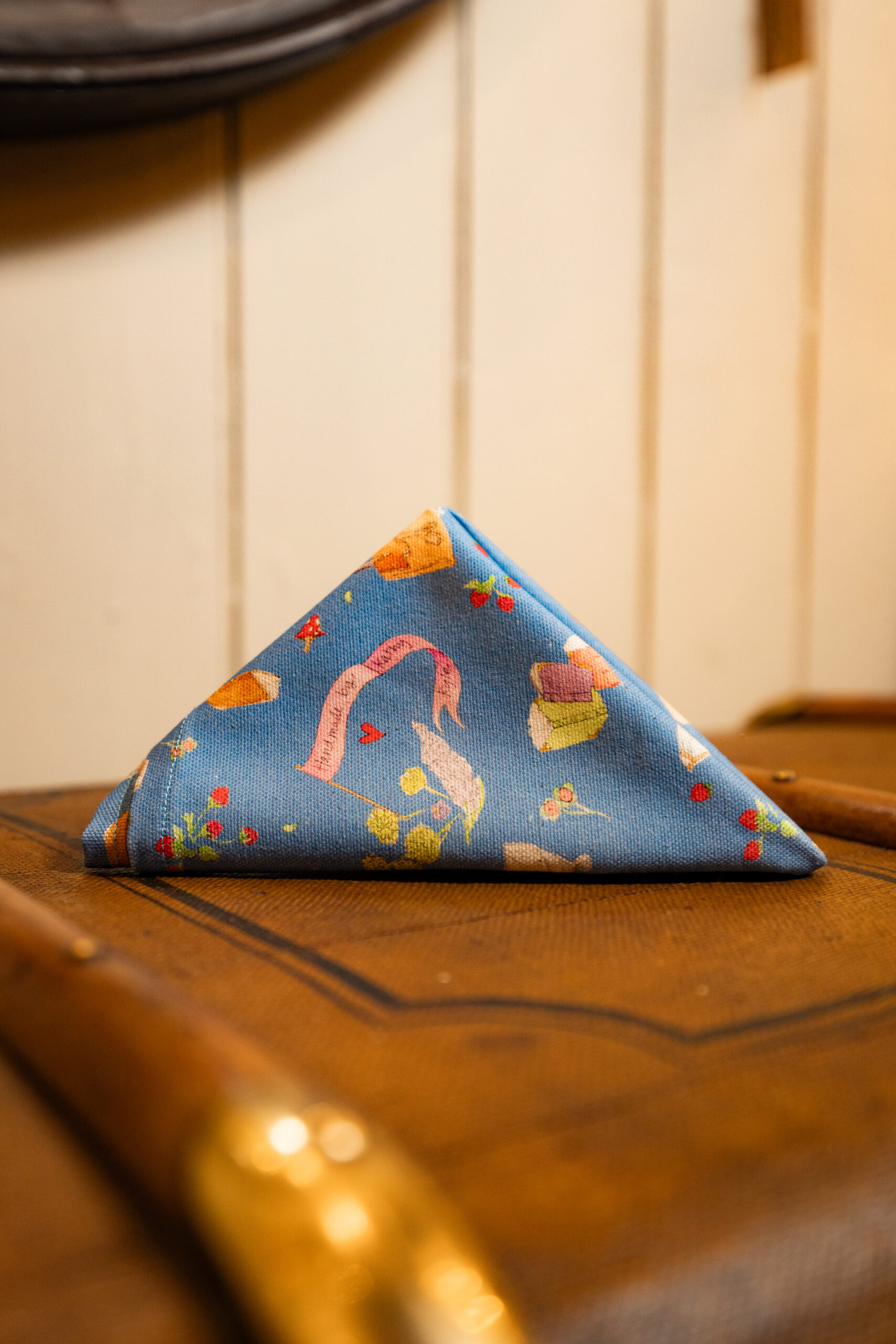 Handmade organic cotton napkins