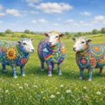 Surrey Hills Sheep Parade Launch at Denbies Wine Estate